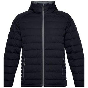 Under Armour Stretch Down Jacket - Men's Black / Pitch Gray / Pitch Gray L