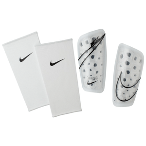 Nike Mercurial Lite Soccer Shin Guard White / Black / Pink Blast L