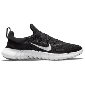 Nike Free Run 5.0 Running Shoe - Women's Black / White / Dark Smoke Grey 9 Regular