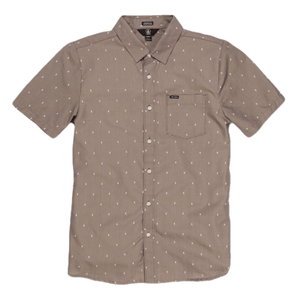 Volcom Eanes Short Sleeve Shirt - Men's Pewter S