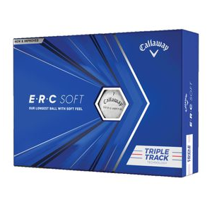 Callaway ERC Soft Triple Track Golf Ball (12 Pack) White