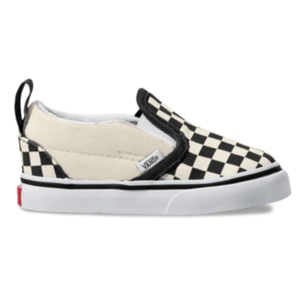 Vans Checkerboard Slip-On V Shoe - Kids' Black / White Checkerboard / White 6C REGULAR