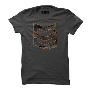 MTN OPS Combat Tee Shirt - Men's Charcoal M
