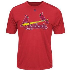 Majestic Youth Cool Base MLB Evolution Tee Shirt - Kids' Cardinals Youth S