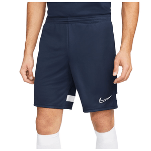 Nike Dri-FIT Academy Knit Soccer Short - Men's Obsidian / White / White L Regular
