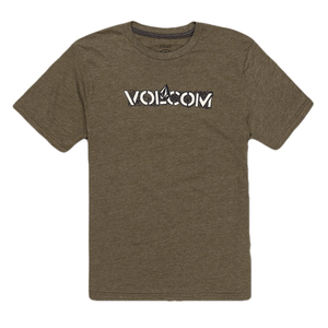 Volcom Punk Flyer Short Sleeve Tee - Boys' Martini Olive XL