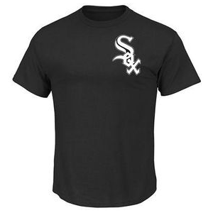Majestic MLB Team Logo T-Shirt - Men's White Sox S