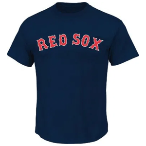 Majestic MLB Team Logo T-Shirt - Youth RED SOX Youth L
