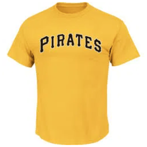 Majestic MLB Team Logo T-Shirt - Youth PIRATES Youth L
