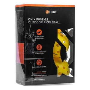 Onix Fuse Outdoor Pickleball Balls - Pack YELLOW