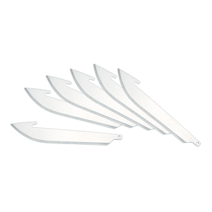 Outdoor Edge Razorsafe Drop-Point Replacement Blades 6 Pack 3"