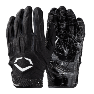 EvoShield Padded Stunt Football Gloves - Men's Black M