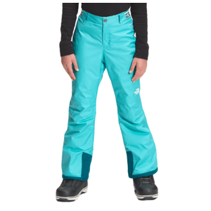The North Face Freedom Insulated Pant - Girls' Transantarctic Blue / Deep Lagoon S