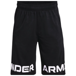 Under Armour Renegade 3.0 Jacquard Shorts - Boys' Black / White XL