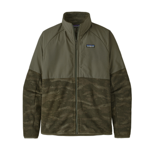 Patagonia Lightweight Better Sweater(R) Shelled Jacket - Men's Ocean Camo / Basin Green XL