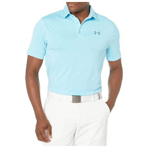 Under Armour Playoff 2.0 Polo - Men's Sky Blue / Blue Flannel M
