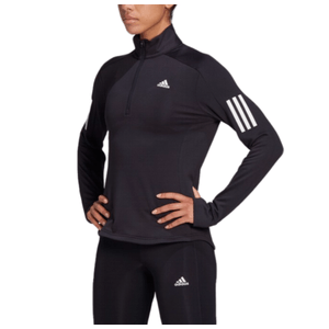 adidas Own The Run 1/2 Zip Warm Sweatshirt - Women's Black S