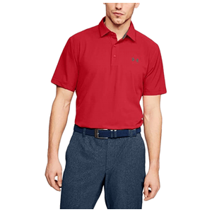 Under Armour Performance Team Polo Shirt - Men's Red L