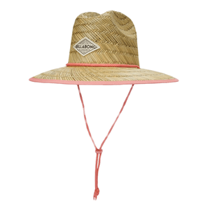 Billabong Tipton Straw Hat - Women's Pink Sunset One Size