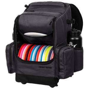 Dynamic Discs Combat Sniper Disc Golf Backpack One Size Heather Charcoal