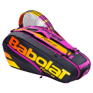 Babolat RH6 Pure Aero RAFA Tennis Bag Black / Purple 6 Racquet