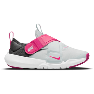 Nike Flex Advance Shoe - Kids' Pure Platinum / Pink Prime / Sangria 11C Regular