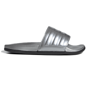 adidas Adilette Comfort Slide Silver Metallic / Silver Metallic / Core Black 6 Regular