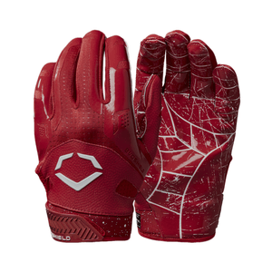EvoShield Burst Receiver Glove Red XL