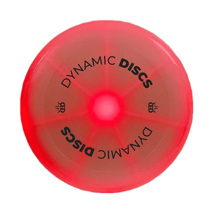 Dynamic Discs Led Night Glider Disc Red
