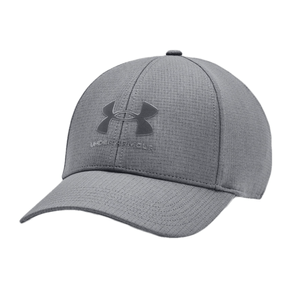 Under Armour Iso-Chill ArmourVent Stretch Hat - Men's Pitch Gray / Black L/XL