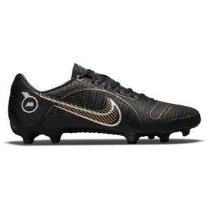 Nike Mercurial Vapor 14 Academy MG Soccer Cleat Black / Metallic Gold / Metallic Silver 7 M/8.5 W Regular