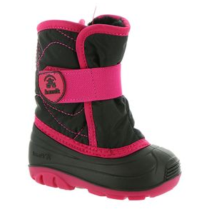 Kamik Snowbug 3 Boot - Toddler Black / Rose 6C Regular