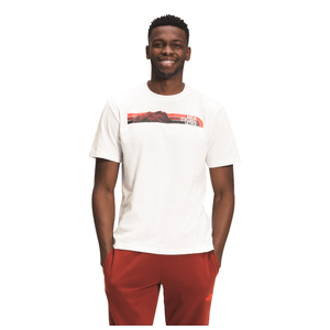 The North Face Short Sleeve Logo Play Tee - Men's Vintage White M