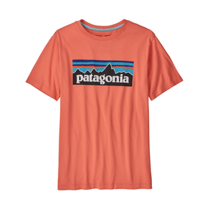 Patagonia Regenerative Organic Certification Cotton P-6 Logo T-Shirt Coho Coral XL