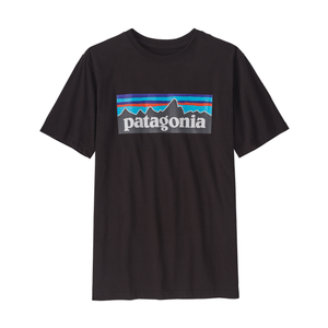 Patagonia Regenerative Organic Certification Cotton P-6 Logo T-Shirt Black M