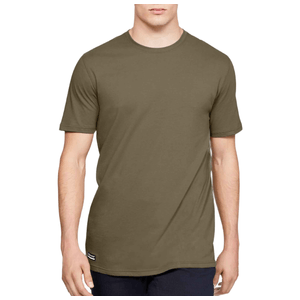 Under Armour Tactical Cotton T-Shirt - Men's Federal Tan L
