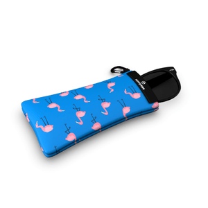 GoggleSoc Sunnysoc Sunglasses Case Flamingos One Size