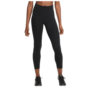 Nike One Mid-Rise 7/8 Legging - Women's Black / White XS 25" Inseam