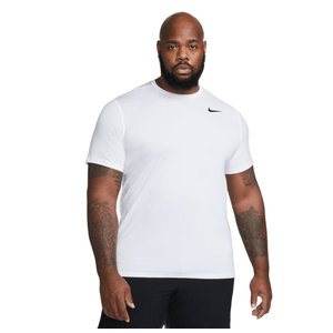 Nike Dri-FIT Short-Sleeve Training Top - Men's White / Black L
