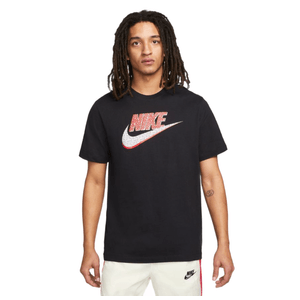 Nike Sportswear Futura T-Shirt - Men's Black / White XXL