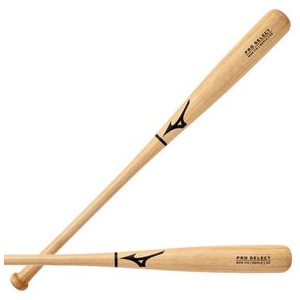 Mizuno Pro Select MZM 110 Maple Wood Baseball Bat Natural 34"