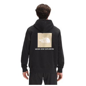 The North Face Box NSE Pullover Hoodie - Men's TNF Black / Gravel S
