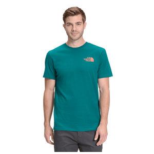 The North Face Short Sleeve Parks Tee - Men's Shaded Spruce L