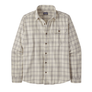 Patagonia Long-Sleeved Cotton In Conversion Fjord Flannel Shirt - Men's Emma Wood / Birch White L