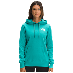 The North Face Box Pullover Hoodie - Women's Porcelain Green / Rose Dawn M
