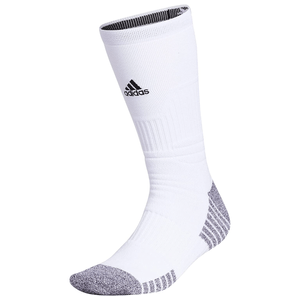 adidas 5-Star Team Cushioned High Quarter Sock White / Black L 2 Pack