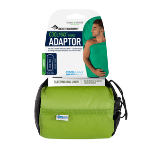 Sea to Summit Adaptor Coolmax Liner & Insect Shield Green One Size