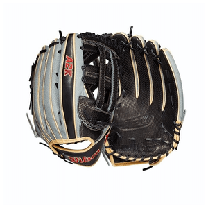 Wilson A2K Outfield Glove Of The Month October - 2020 Black / Black Snakeskin / Grey Superskin 12.75" Right Hand Throw
