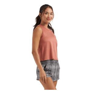 Vuori Energy Top Shirt - Women's Cinnamon Heather XL