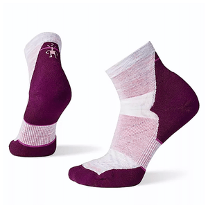 Smartwool Run Targeted Cushion Ankle Socks - Women's Purple Eclipse M 1 Pack